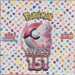 Pokemon Card Scarlet & Violet Booster 151 Sealed Box SV2a Japanese - Image 1