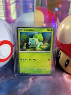 Bulbasaur 046 Pokemon TCG S&V Black Star Promo Cosmos Holo NM - Image 1