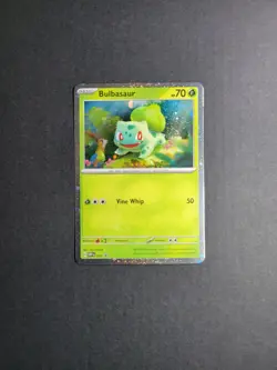 Bulbasaur 046 Pokemon TCG S&V Black Star Promo Cosmos Holo NM - Image 2