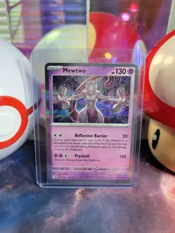 Mewtwo 150/165 Pokemon TCG S&V 151 Holo Rare NM - Image 1