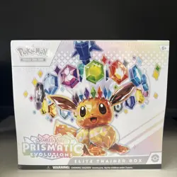 Pokemon PRISMATIC EVOLUTIONS Elite Trainer Box ETB New & Sealed Scarlet & Violet - Image 1