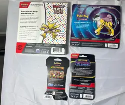 Pokemon Lot of 4 Items as Pictured - Scarlet & Violet 151 & More! See Pictures - Image 4