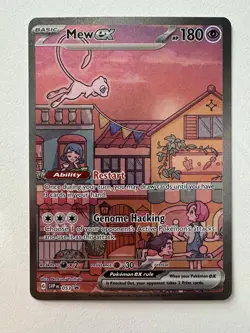 Mew ex 053 Black Star Promo 2023 Pokemon TCG Scarlet & Violet 151 - Image 1