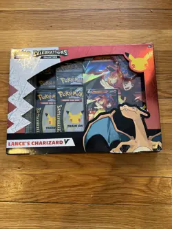 Pokemon 25th Anniversary Celebrations Lance's Charizard V Collection - READ - Image 1