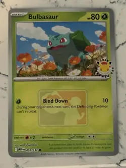 Bulbasaur 001/132 Pokemon Day 2026 - Pokemon TCG Mega Evolutions Promo NM - Image 1