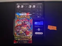 22.33g VERY HEAVY Mega Evolution Pokemon Sealed Booster Pack New SIR/HRU - Image 1