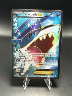 Pokemon Sharpedo EX (152 Full Art) 152/160 XY - Primal Clash Holo - Image 2