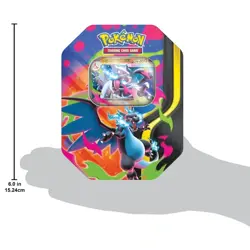 Pokemon TCG Mega Charizard X Ex Tin - BRAND NEW - SEALED - Image 2