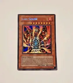 Yugioh Lava Golem PGD-107 Pharaonic Guardian Secret Rare LP - Image 1
