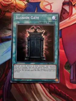 Yu-Gi-Oh Illusion Gate MZMU-EN023 Secret Rare 1st Edition - Image 1