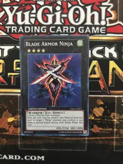 Yu-Gi-Oh! X1 NM Blade Armor Ninja Cosmo Blazer Limited Edition - Image 3