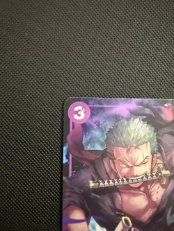 One Piece CCG Zoro OP09-076 Alternate Art Promo - Image 2
