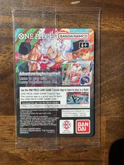 Monkey D Luffy (College Basketball US Voyage) One Piece Promotion Card Sealed - Image 2
