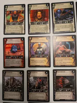 Decipher WARS TCG ITALIAN Lot of DEMO DECK 25 Cards ~ test print, VHTF - Image 2