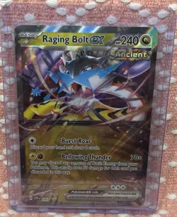 Pokemon Raging Bolt ex 145 SV: Scarlet & Violet Promo Cards Holo 🔥 - Image 1