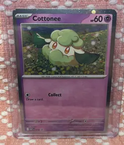 Pokemon Card Cottonee #18 (Cosmos Holo) Mega Evolution Promo Holo - Image 1