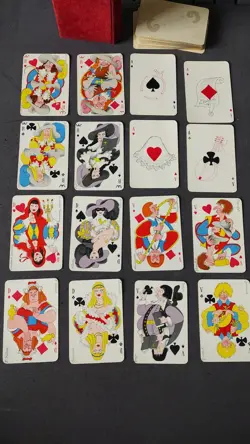 Philibert “Les Mousquetaires” Playing Cards, Albert Dubout Illustrations, 1954 - Image 2