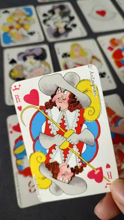 Philibert “Les Mousquetaires” Playing Cards, Albert Dubout Illustrations, 1954 - Image 3