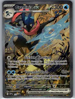 Greninja ex SVP 132 SV: Scarlet & Violet Promo Cards - Pokemon Card - NM - Image 1