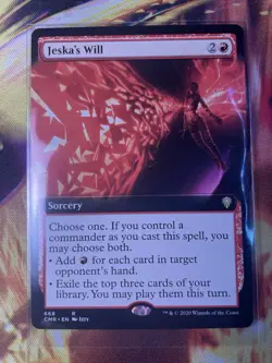 Jeska's Will (Extended Art) Commander Legends Regular - Image 1