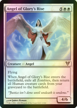 MTG Angel of Glory's Rise Foil ** Avacyn Restored ** English - Image 1