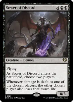 MTG Sower of Discord ** Commander Masters ** English - Image 1