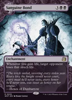 MTG Sanguine Bond Showcase Borderless ** Enchanting Tales ** English - Image 1