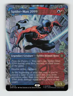 Spider-Man 2099 (0216) (Borderless)*Foil* SPM 216 NM - Image 1