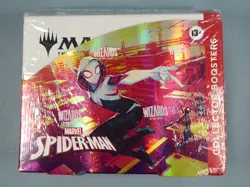 Magic The Gathering - Spiderman - Box of 12 Collectors Booster Packs - sealed - Image 1