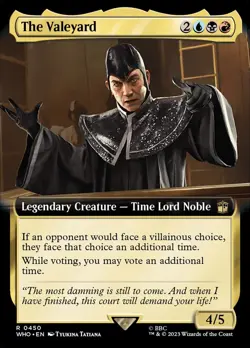 MTG The Valeyard Extended Art ** Doctor Who ** English - Image 1