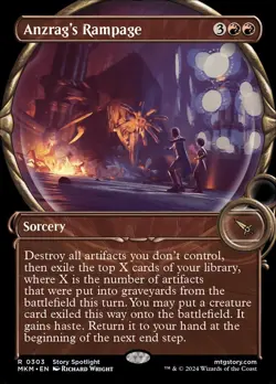 MTG Anzrag's Rampage Showcase ** Murders at Karlov Manor ** English - Image 1