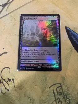 Breeding Pool Zendikar Expeditions Foil NM Excellent Condition - Image 1