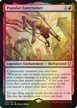 MTG Popular Entertainer Foil ** Battle for Baldur's Gate ** English - Image 1