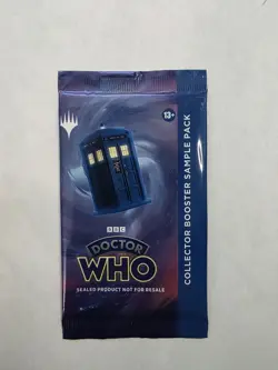MTG Doctor Who Collector Booster Sample Pack Magic The Gathering - Sealed - Image 1