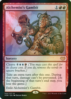 MTG Alchemist's Gambit Foil ** Innistrad: Crimson Vow ** English - Image 1
