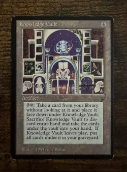 MTG Magic The Gathering - Knowledge Vault - Legends - Image 1