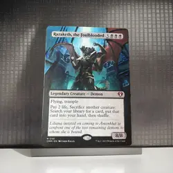 Razaketh, the Foulblooded Hand Painted Alter Commander Masters Mythic - Image 1
