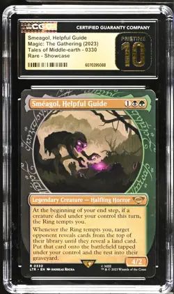 SMEAGOL, HELPFUL GUIDE Lord of the Rings Showcase CGC Pristine 10 MTG - Image 1