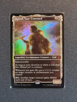 MTG Heliod, Sun Crowned - Showcase Foil - THB - Near Mint+ Condition - Image 1