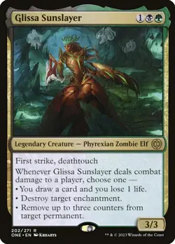MTG Glissa Sunslayer ** Phyrexia: All Will Be One ** English - Image 1