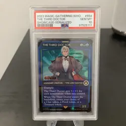 MTG The Third Doctor (Showcase) Universes Beyond Serialized Graded 10 - Image 1