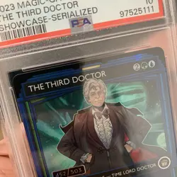 MTG The Third Doctor (Showcase) Universes Beyond Serialized Graded 10 - Image 3