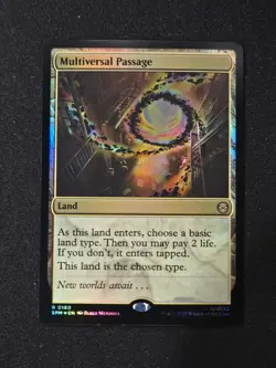 MTG Multiversal Passage Marvel's Spider-Man Foil NM - Image 1