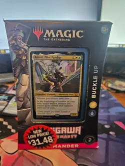 Magic The Gathering Commander Deck Kamigawa Neon Dynasty BUCKLE UP SEALED - Image 1