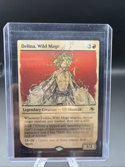 Delina, Wild Mage (Showcase) Adventures in the Forgotten Realms Foil - Image 1
