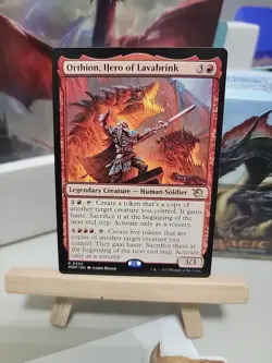 Orthion, Hero of Lavabrink MOM 334 Legendary Creature MTG Magic Gathering NM X1 - Image 3