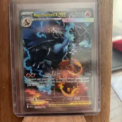 Mega Charizard x EX 125/094 Me02: Phantasmal Flames NM+ Pokemon TCG Card - Image 3