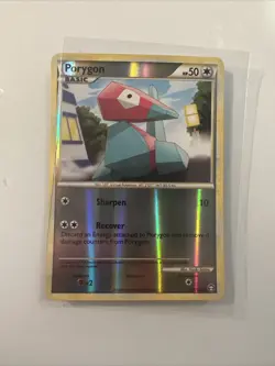 2010 Pokemon, Triumphant, #73/102 Porygon, Reverse Holo Common - Image 5