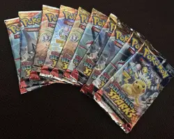 SURGING SPARKS Pokemon Booster Pack Lot / Bundle New Sealed 🪩 10 Packs 🪩 - Image 1