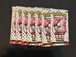 Pokemon Scarlet & Violet 151 New Sealed Booster Pack Lot Of 7 Packs FAST SHIP! - Image 2